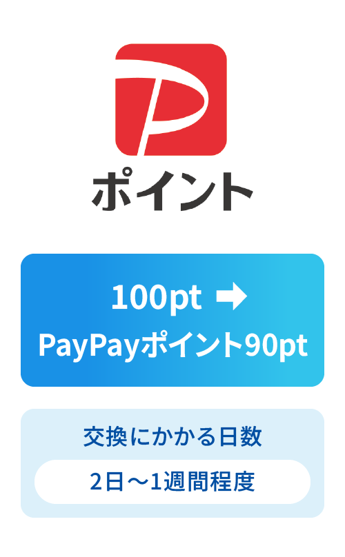 �Ȃȃ|100pt�@
PayPay�|�C���g90pt
