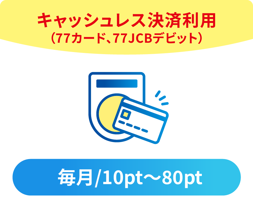 �L���b�V�����X���ϗ��p�i77�J�[�h�A77JCB�f�r�b�g�j����/10pt�`80pt