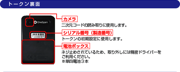 トークン裏面 トークン裏面