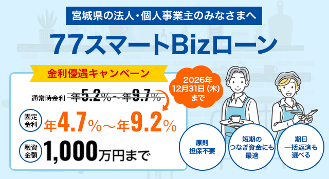 77スマートBizローン