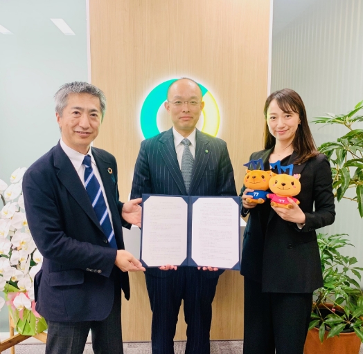 株式会社チャレンジドジャパンおよび七十七ビジネスウィズとの連携協定