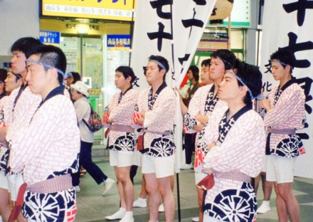 仙台青葉まつりでの一コマ